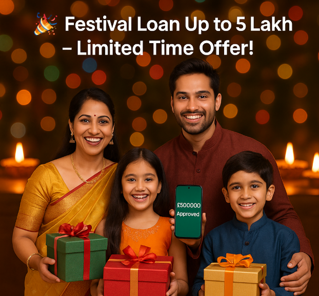 Festival Loan Offer 2025 – Up to ₹5 Lakh at Low Interest | Vizzve